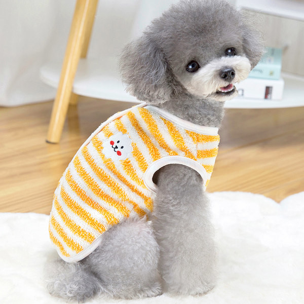 Rochie in dungi cu nasturi