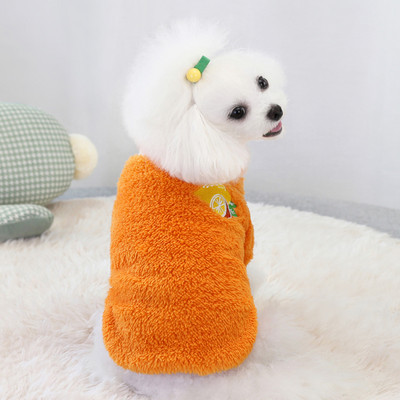 Värvilise tikandiga udusoe pluus koertele