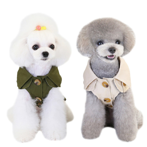 Kaasaegne vihmamantli tüüpi mantel koertele