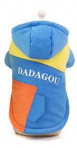 Palton elegant cu glugă pentru câini