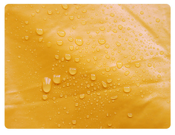 Kolmes värvitoonis vihmamantel koertele