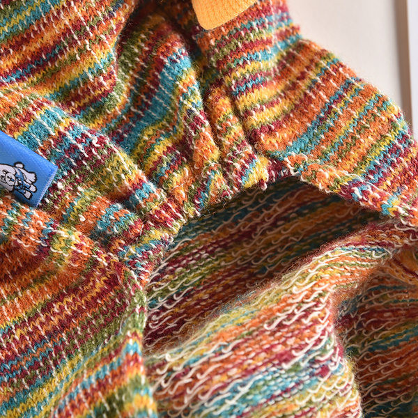 Kolmes värvitoonis kootud kombinesoon koertele