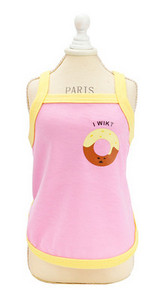 Tricou cu bretele subțiri pentru câini