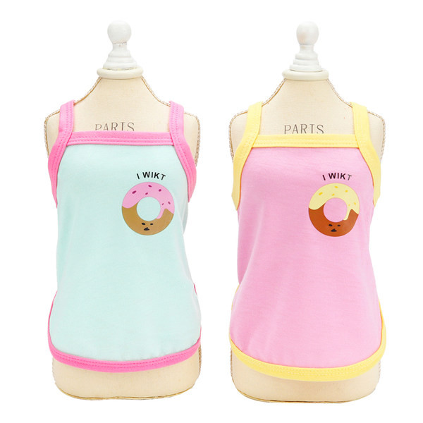 Tricou cu bretele subțiri pentru câini