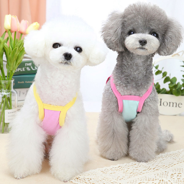 Tricou cu bretele subțiri pentru câini