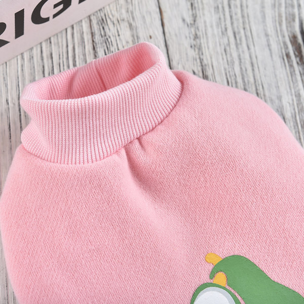 Pulover modern cu imprimeu pentru caini