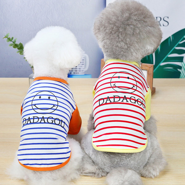 Triibuline aplikatsiooni ja pealdisega koerapluus