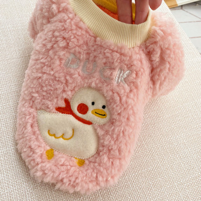 Puhana bluza s vezom za pse