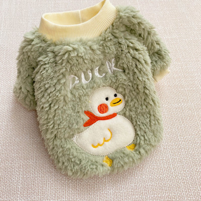 Puhana bluza s vezom za pse