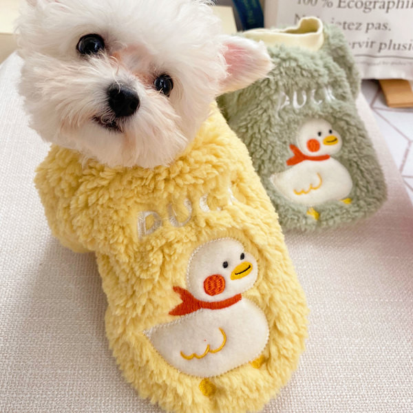 Puhana bluza s vezom za pse