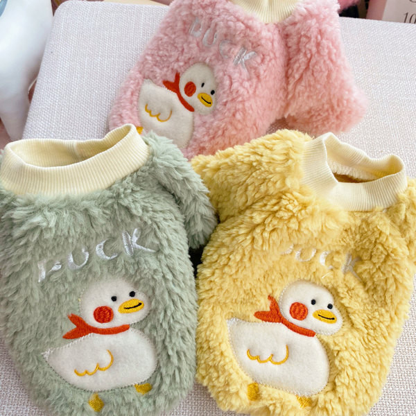 Puhana bluza s vezom za pse