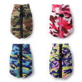 Haine colorate cu fermoar pentru câini