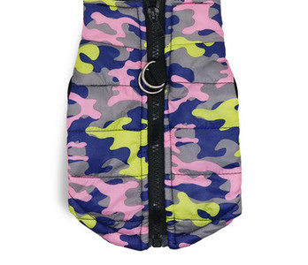 Haine colorate cu fermoar pentru câini