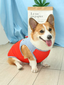 Vestă cu imprimeu de câine