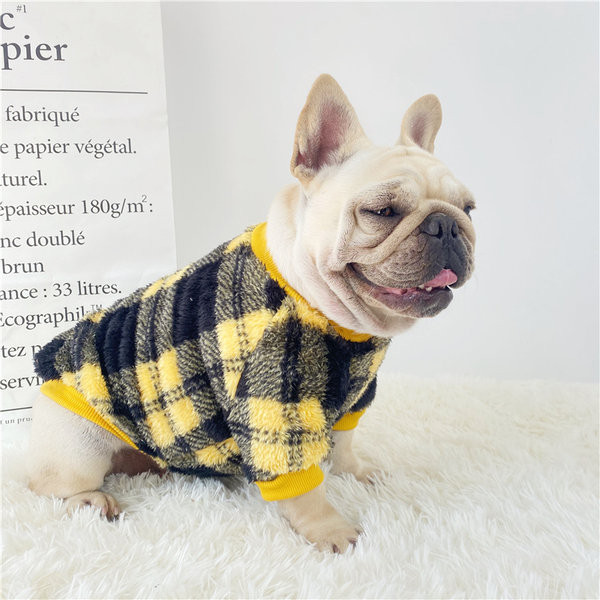 Îmbrăcăminte în carouri pentru câini