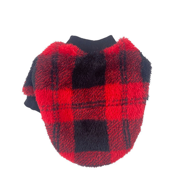 Îmbrăcăminte în carouri pentru câini