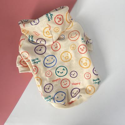 Bluza cu gluga si cravate pentru caini