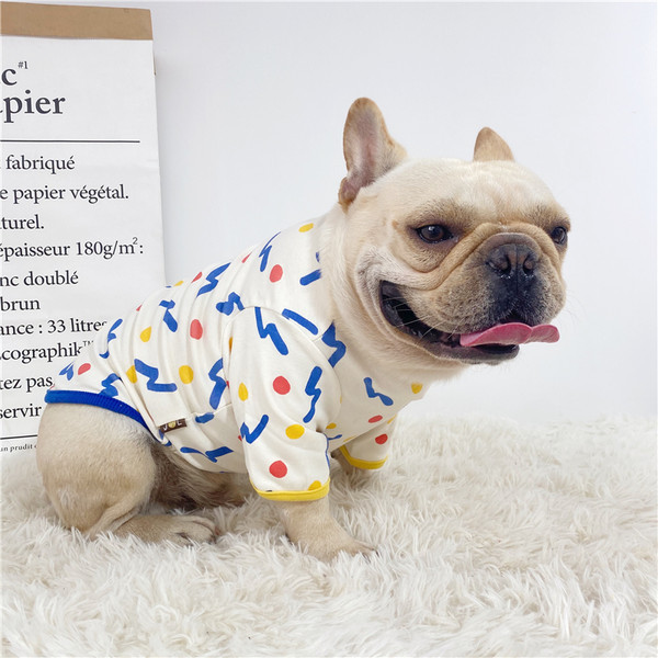 Bluză colorată cu mâneci scurte