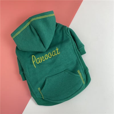 Bluză cu glugă și inscripție