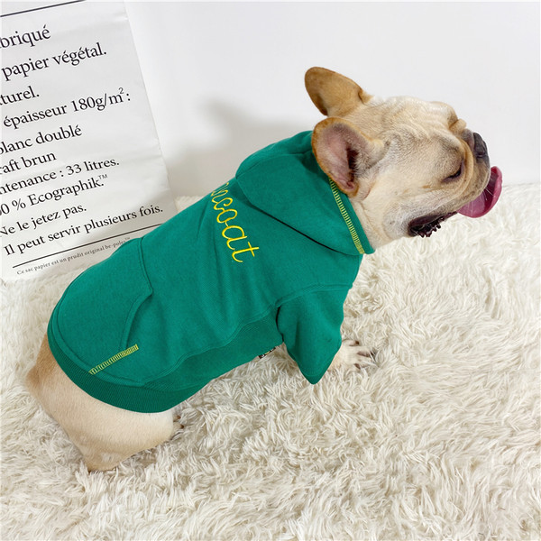 Bluză cu glugă și inscripție