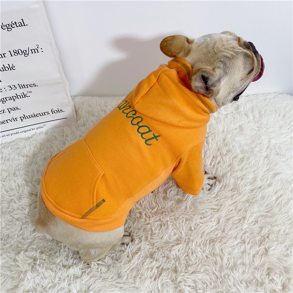 Bluză cu glugă și inscripție