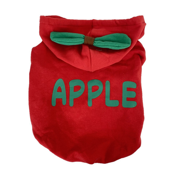 Bluza cu element 3D si gluga pentru caini