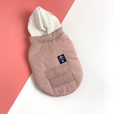 Kapuutsiga ja taskuga riided - koerale