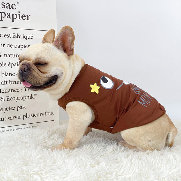 Haine colorate cu imprimeu pentru caini