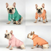 Majica s kapuljačom i toplom postavom za pse