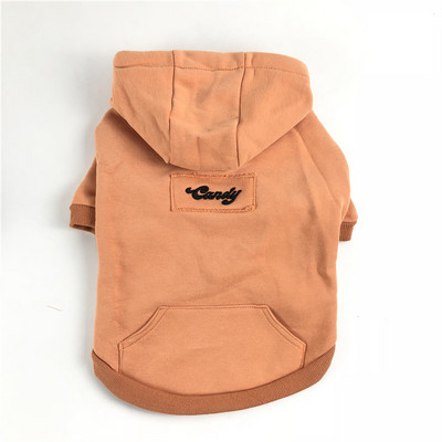 Majica s kapuljačom i toplom postavom za pse