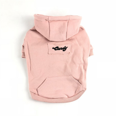 Majica s kapuljačom i toplom postavom za pse