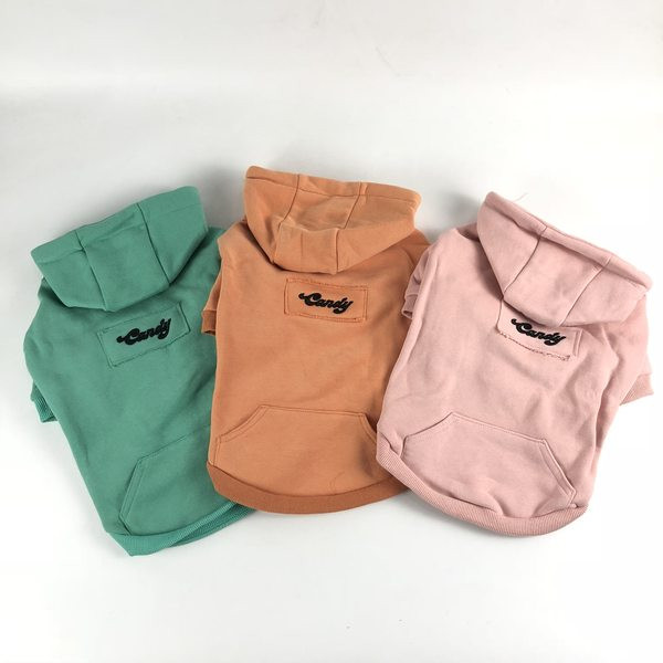 Majica s kapuljačom i toplom postavom za pse