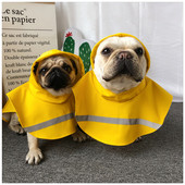 Taskuga vihmamantel koertele