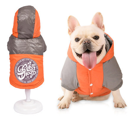 Jesensko-zimska jakna s kapuljačom za pse