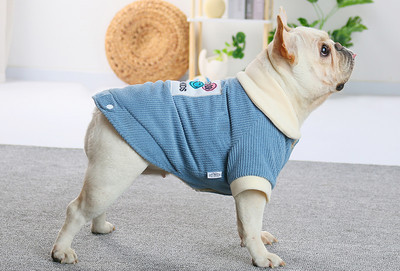 Moodne pehme voodriga jope koertele