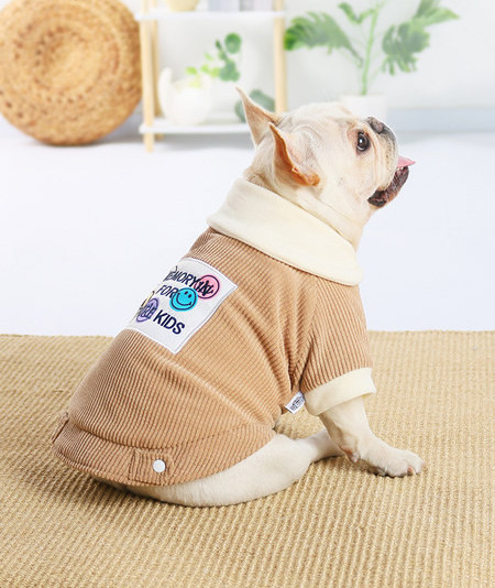 Moodne pehme voodriga jope koertele