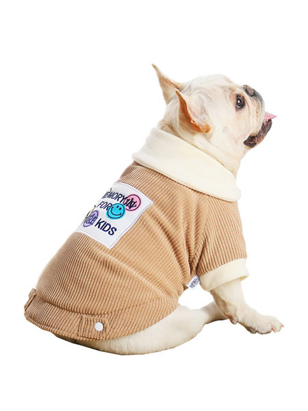 Moodne pehme voodriga jope koertele