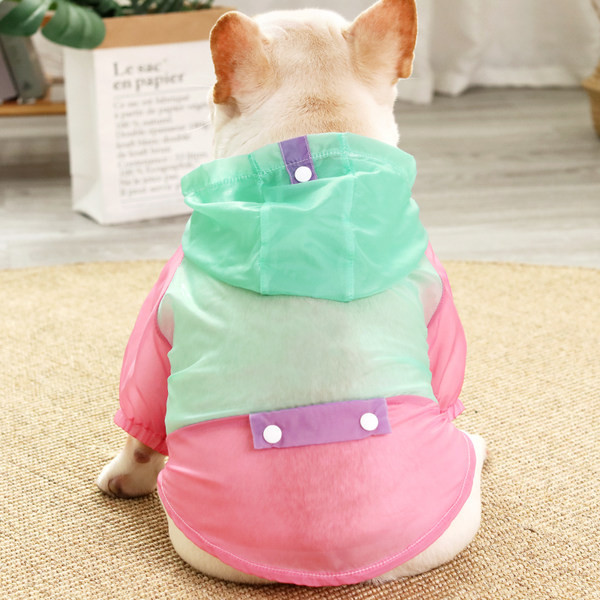 Haina cu gluga in doua culori