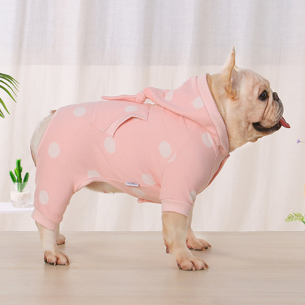 Täppidega kombinesoonid koertele