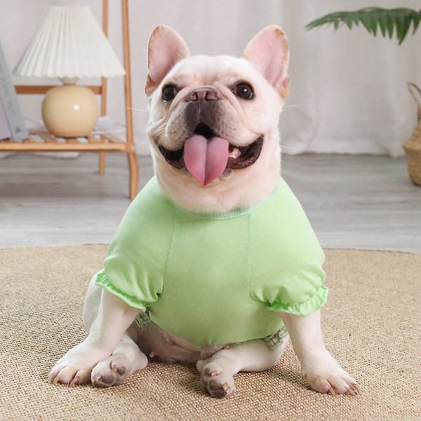 Bluza casual cu bucle pentru caini