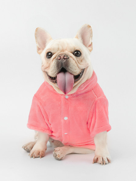 Haine de pluș pentru câini