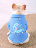 Cămașă modernă pentru câine cu aplicație