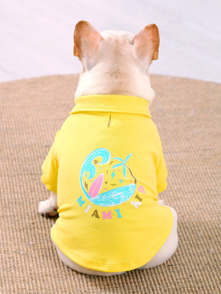 Cămașă modernă pentru câine cu aplicație