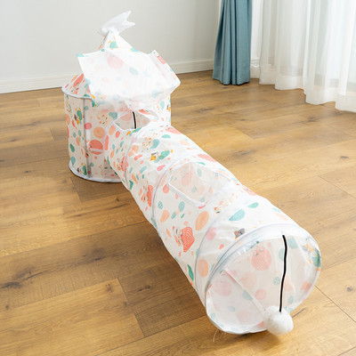 Įvairių modelių namelio formos tunelis katėms