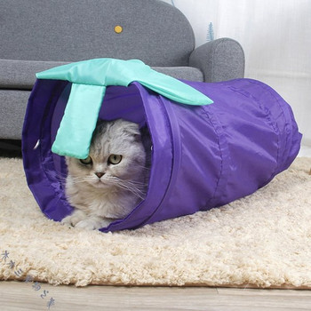 Тунел за котки с 3D елементи