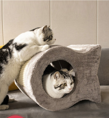 Ξύστρα γάτας σε διάφορα μεγέθη και μοντέλα