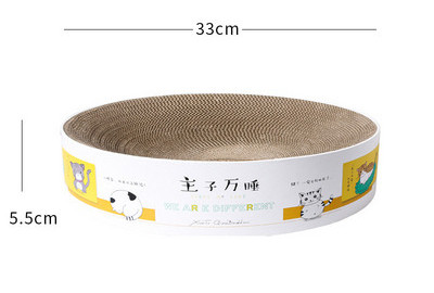 Scarlet pisici din hartie ondulata - mai multe modele