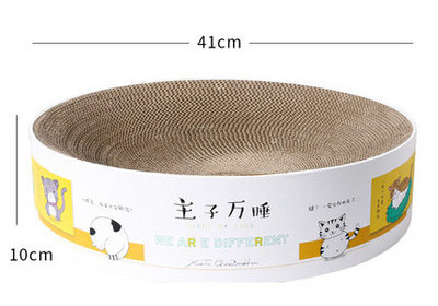 Scarlet pisici din hartie ondulata - mai multe modele