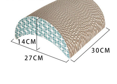 Scarlet pisici din hartie ondulata - mai multe modele