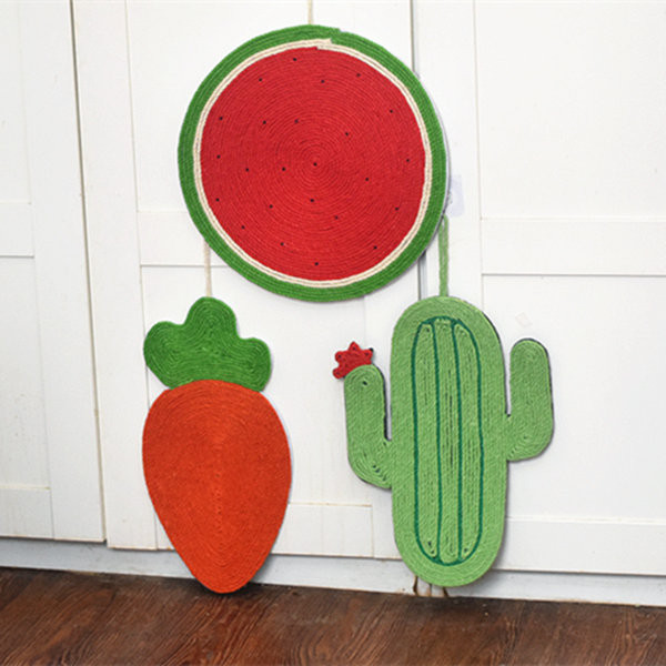 Zgârietură pentru pisici pentru perete sau podea